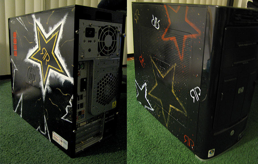 RockStar Computer Case by TimeShifterX on DeviantArt