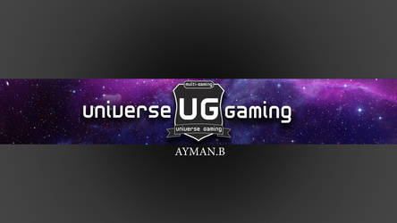 Universe Gaming youtube banner