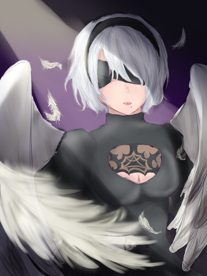 2B Angel Test by Ann10158 on DeviantArt