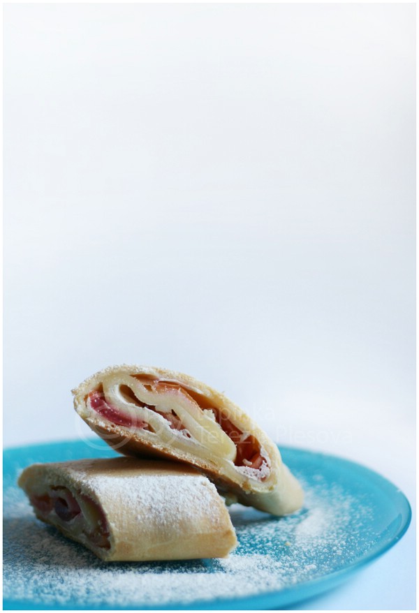 Cherry strudel