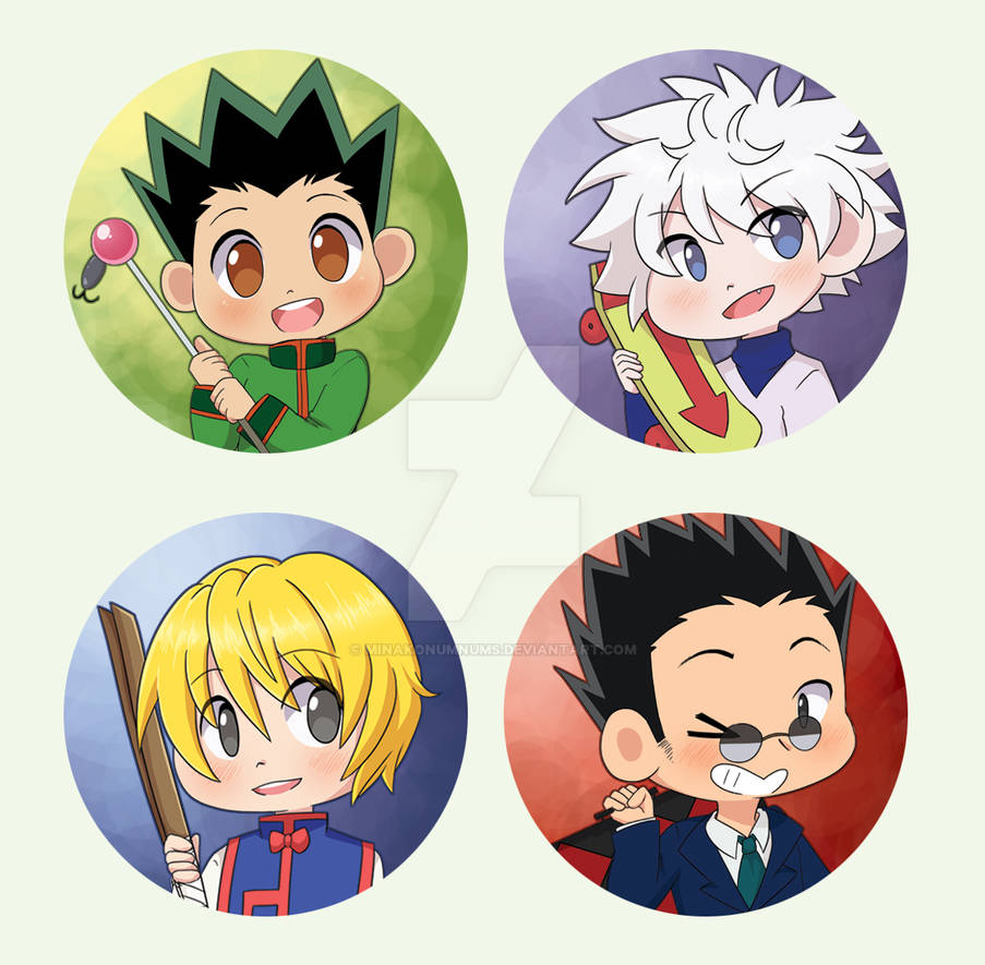 HxH Set by minakonumnums on DeviantArt