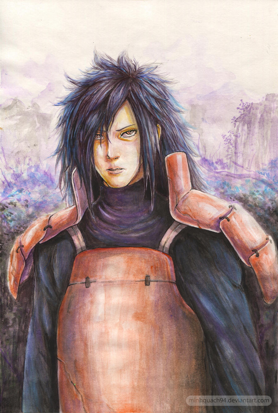 Madara Portrait by minhquach94 on DeviantArt