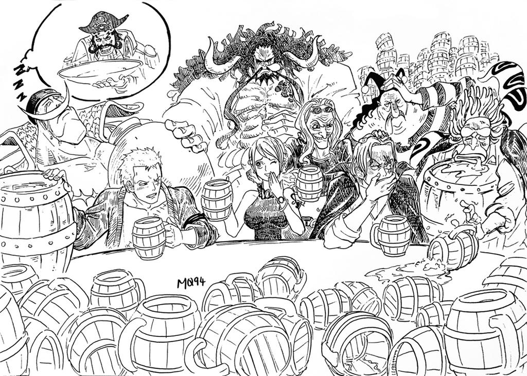 One Piece drinking competition by minhquach94 on DeviantArt