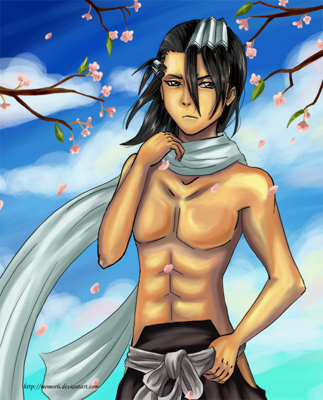 Byakuya - Shameless fanservice