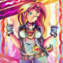 Grunge Concert Sunset Shimmer