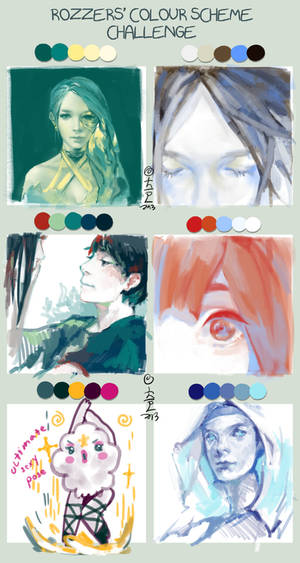 Color scheme challenge meme by keerou Color scheme challenge meme by keerou