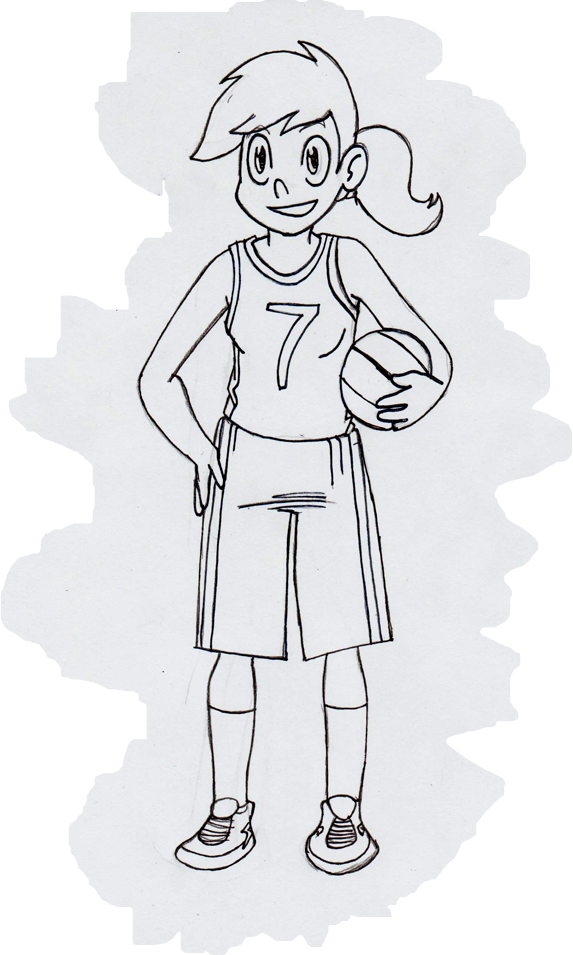 Basketball girl