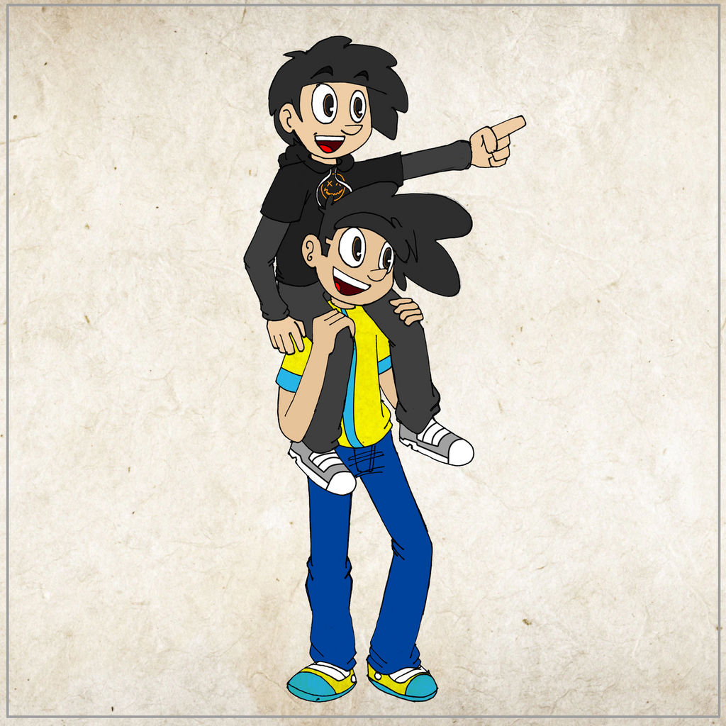 Shoulder Ride by Magneum on DeviantArt