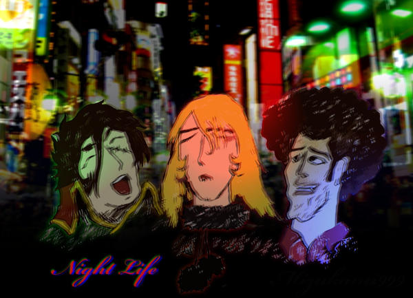 Harlock Nabeshin Night Life by Mizukami999