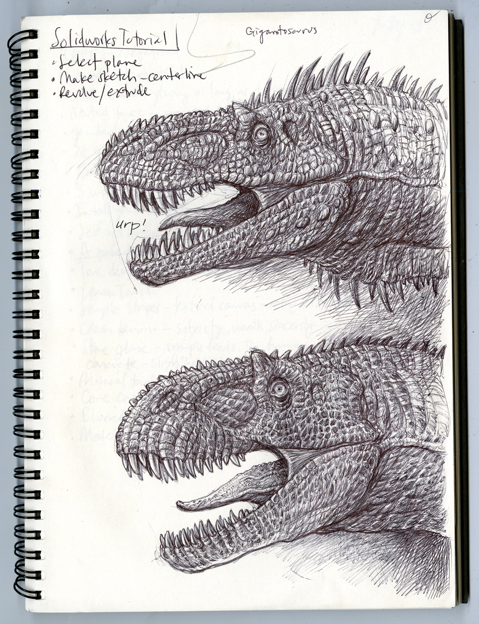 Giganotosaurus and Acrocanthosaurus Profiles