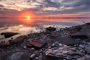 Gneiss Sunset by JamesHackland