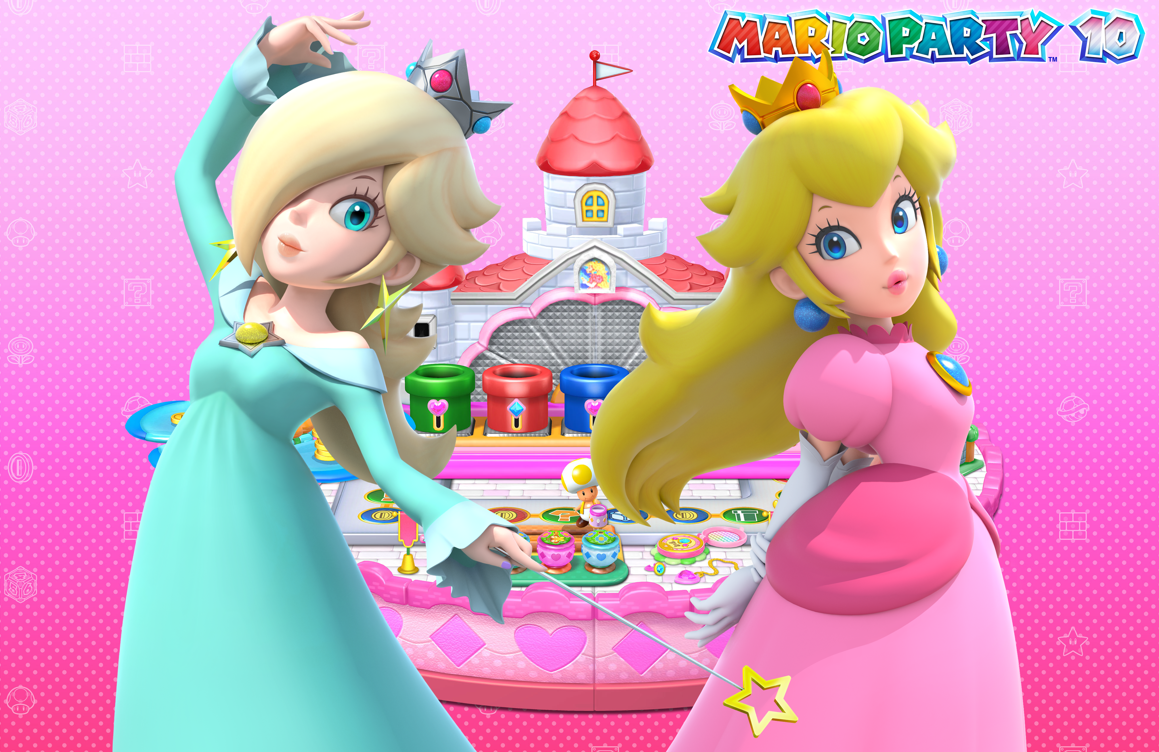 Peach x Rosalina Mario Party 10