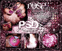 ~RoseAndFallingPetals{psd}