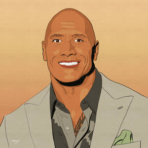 Dwayne Johnson Portrait