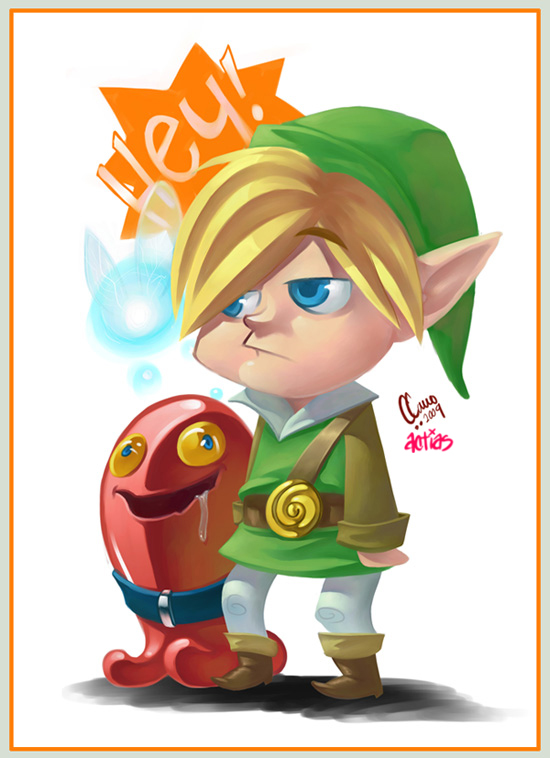 Link the Red Chuchu Tamer