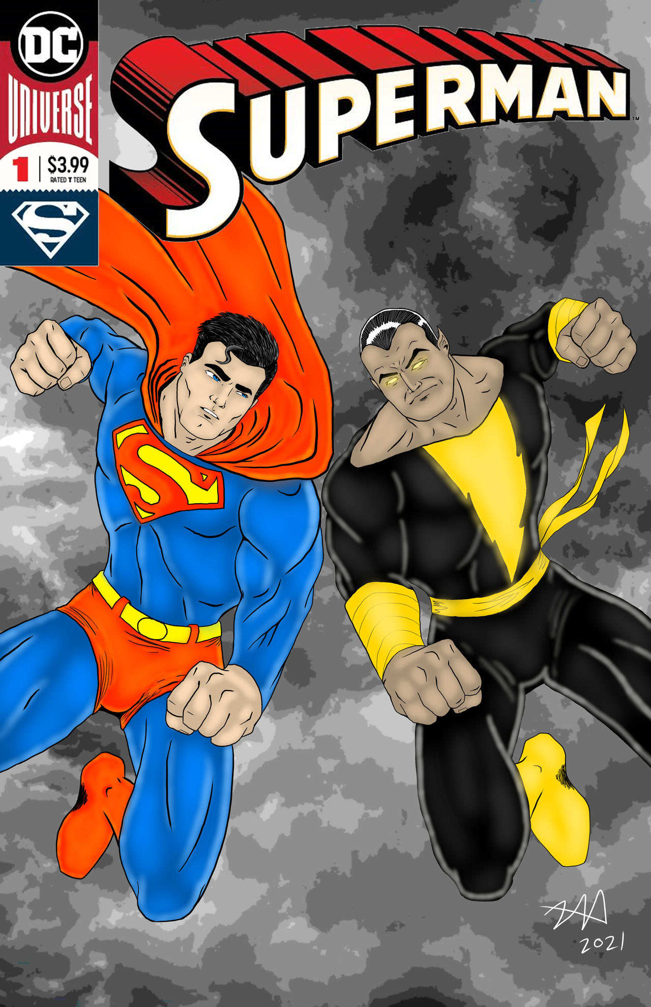 Black Adam vs Superman  Articles on