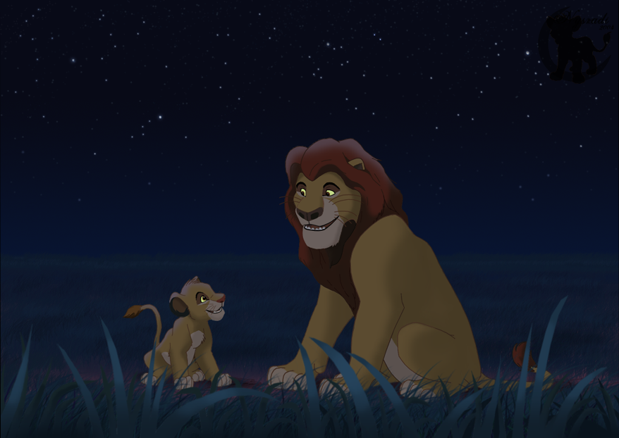 Simba Stars The Lion King Simba And Mufasa Stars