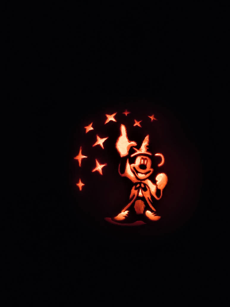Sorcerer's Apprentice Mickey Pumpkin Carving by leopardtoes on DeviantArt sorcerer-mickey-mouse-pumpkin-carving-sorcerer-mickey-mous-flickr