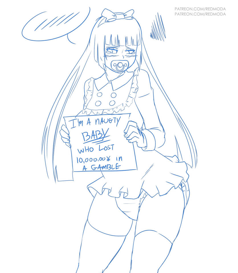 Yumeko Jabami sketch request by RED-MODA on DeviantArt