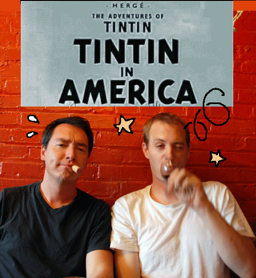 tintin in america