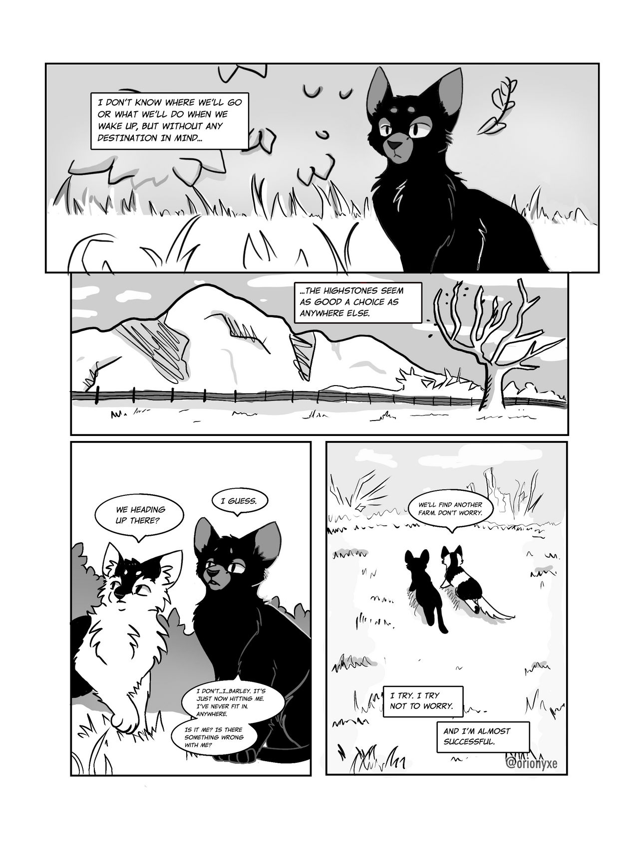 Comic Example (2021) by kitzorion on DeviantArt