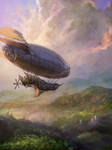 Airship by SnowSkadi