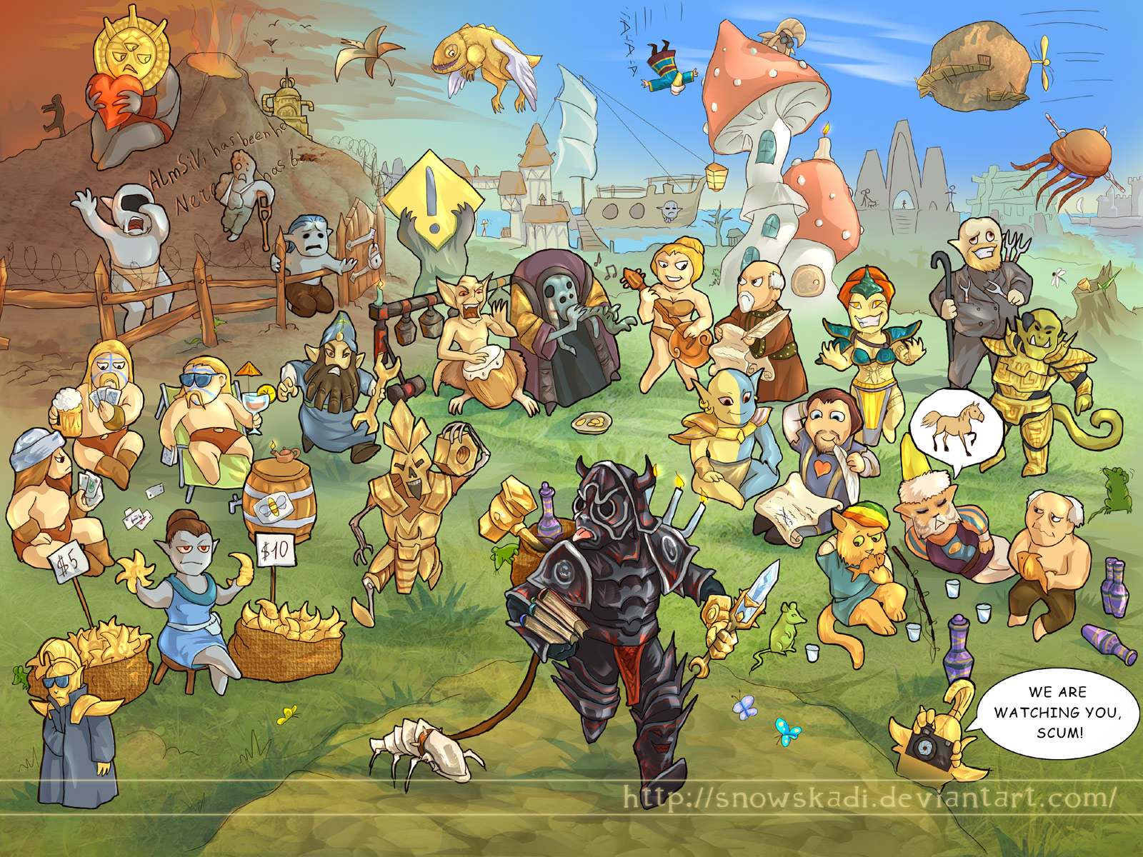 Morrowind days by SnowSkadi