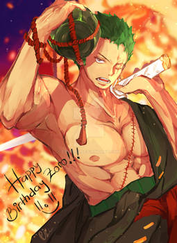 Happy Birthday Zoro! 2022.11.11