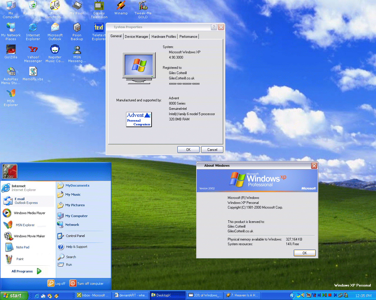 Windows XP Look a Like by gigo on DeviantArt