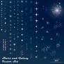 Stars and Galaxy Vector Set