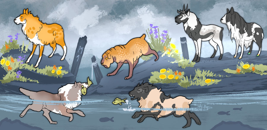 blooming fish by the7eventhrider on DeviantArt