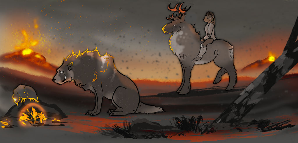 Ash Fire Reference Drawing through fire and ash by the7eventhrider on DeviantArt