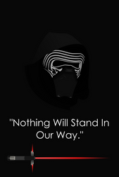 Star Wars: The Force Awakens - Kylo Ren Minimalist