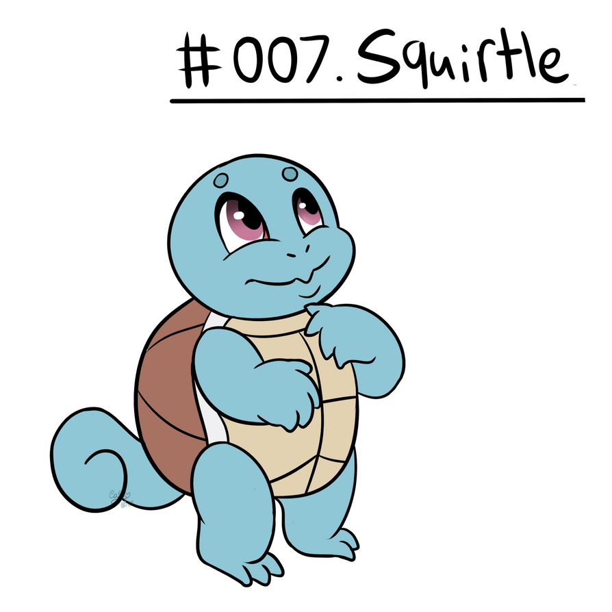 Pokedex : 007 Squirtle by cassybabyfur on DeviantArt