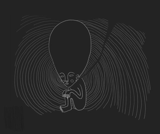 Stuck In My Own Head Detail By Barragana On Deviantart Stuck In My Own Head Detail By Barragana On Deviantart