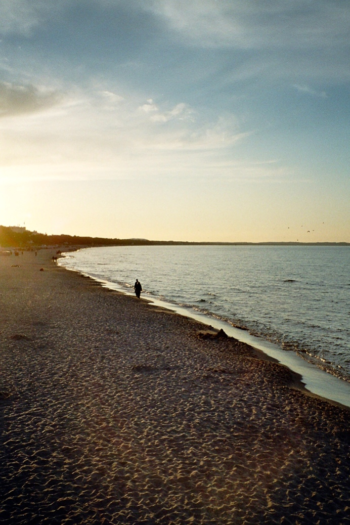 evening beach