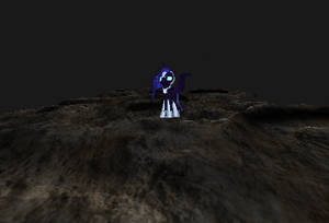 3D Luna on the moon