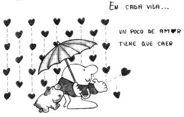 Lluvia de corazones