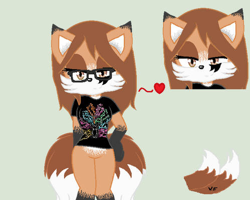 My Fursona Vicki Got A New Look~