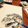 Godzilla in progress