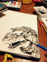 Godzilla in progress