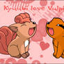 Kyuubi love Vulpix xD