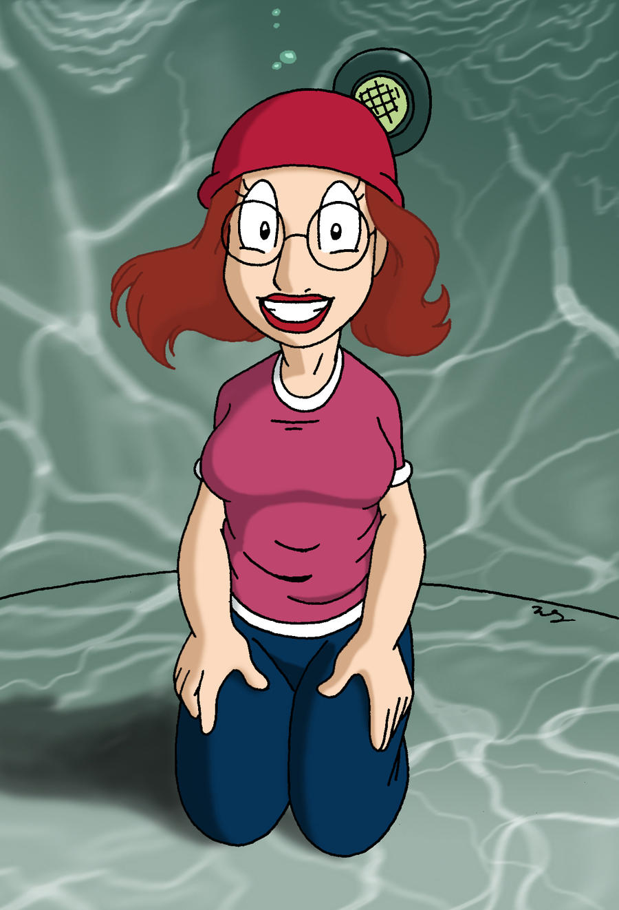 Modeling Meg by underwatertoons on DeviantArt