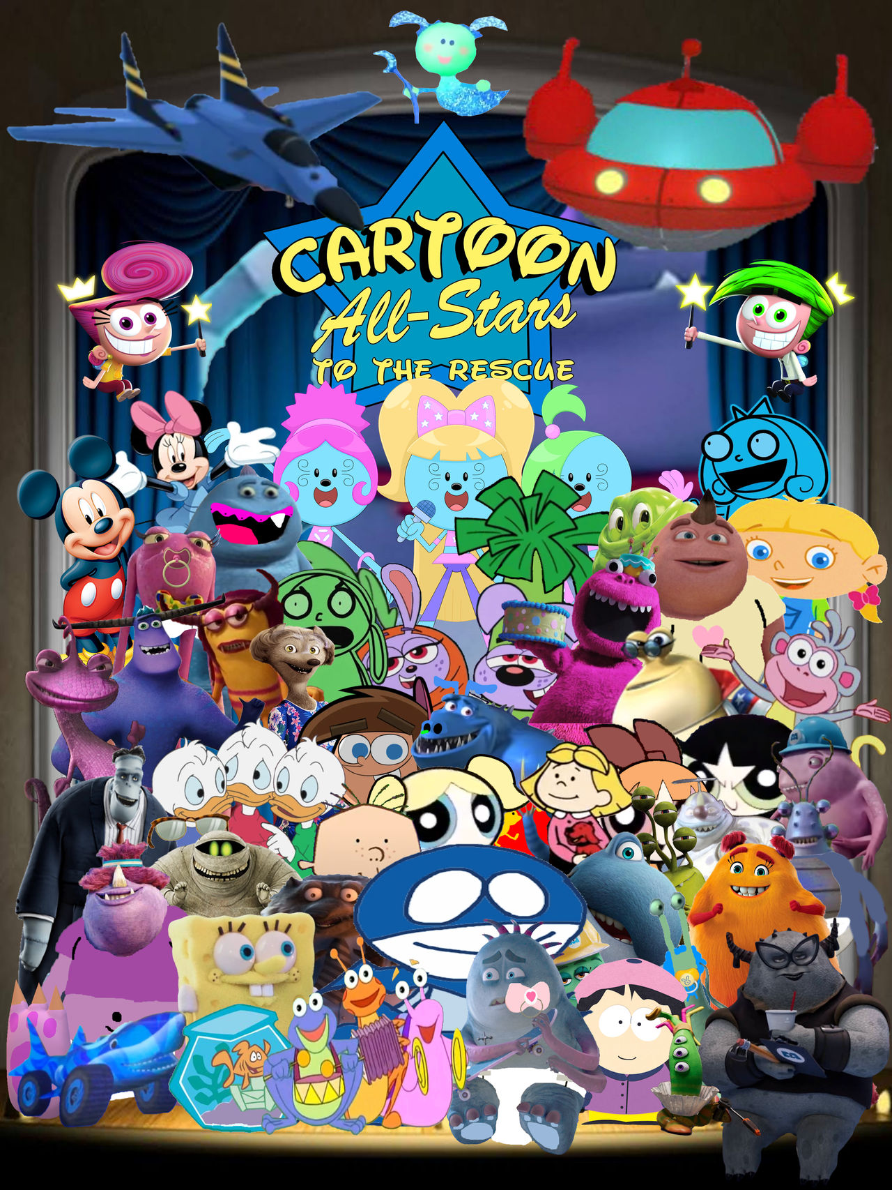 Cartoon All Stars to the Rescue - my version by JoshuaKajolicaRivera on ...