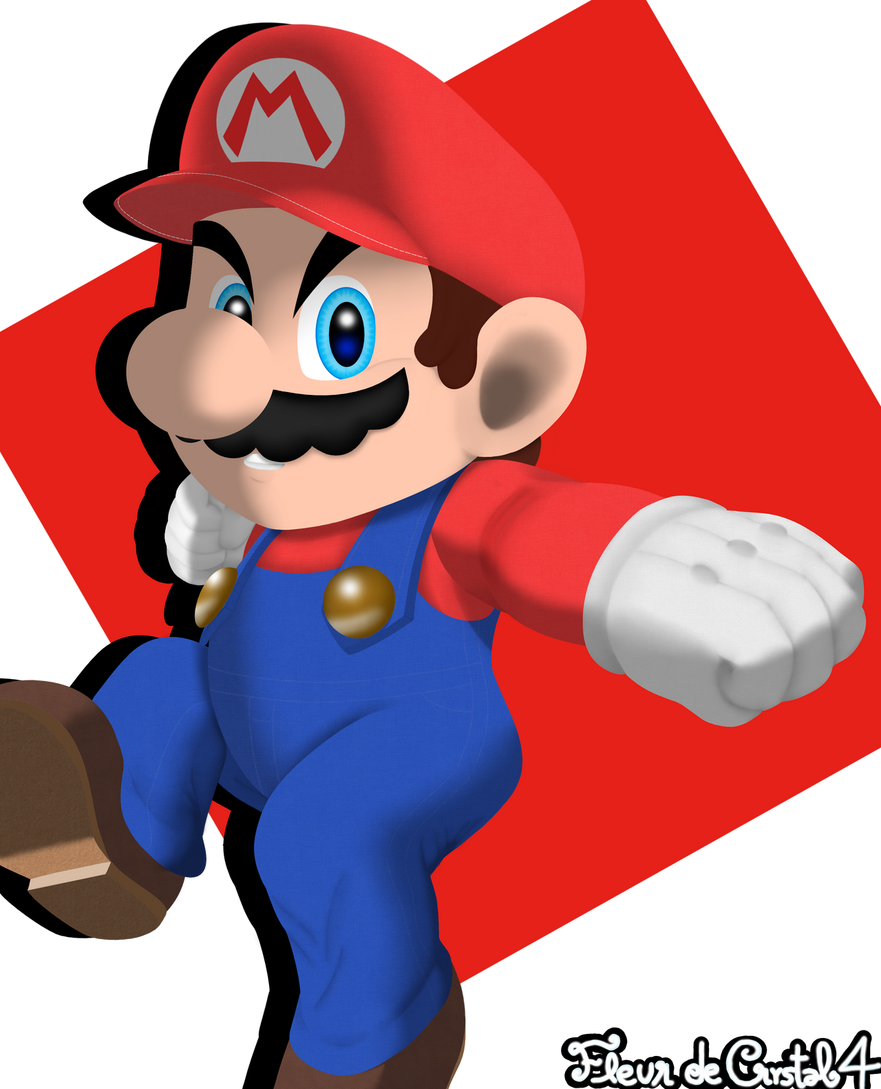 Mario by Fleur-de-Crystal4 on DeviantArt