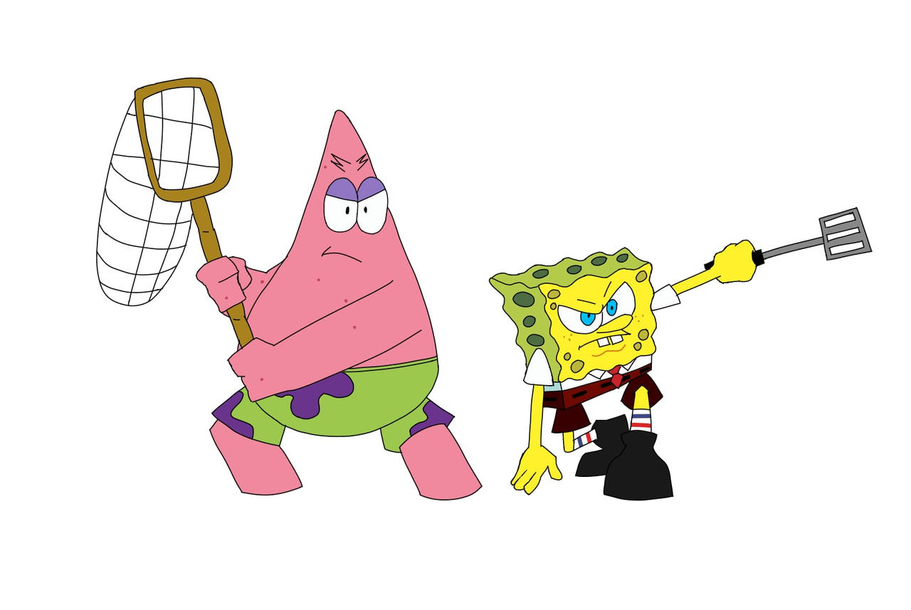 Spongebob Power Ranger Power Ranger Patrick Spongebob and Patrick by Jcina on DeviantArt