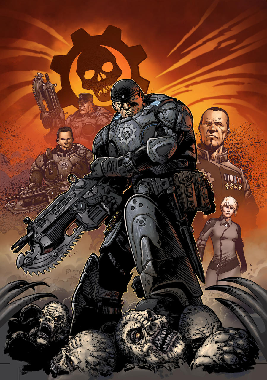 Gears of War 2, Marcus Fenix by phantomzer0 on DeviantArt