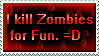 Zombie Fun Stamp