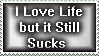 I Love Life Stamp