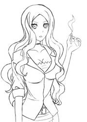 Irina Jelavic--Smoking